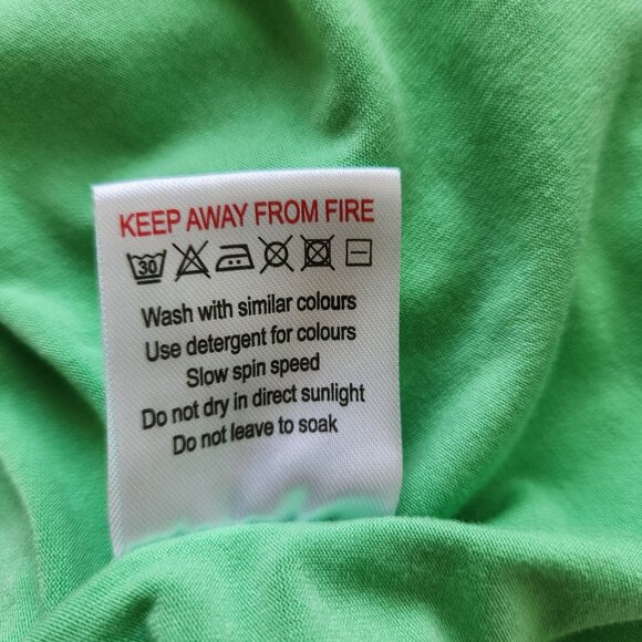 Kettlewell Colours Sleeveless Layered V-Neck Lime Green Tank Top Casual Spring - Picture 6 of 8